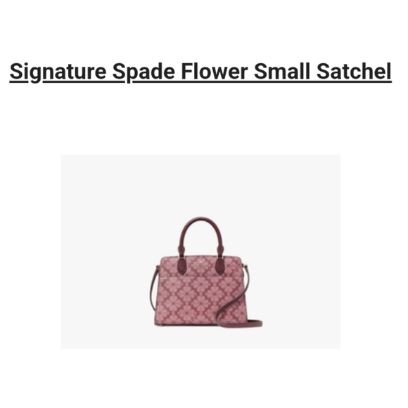 Signature Spade Flower Small Satchel - Picture 8 of 8